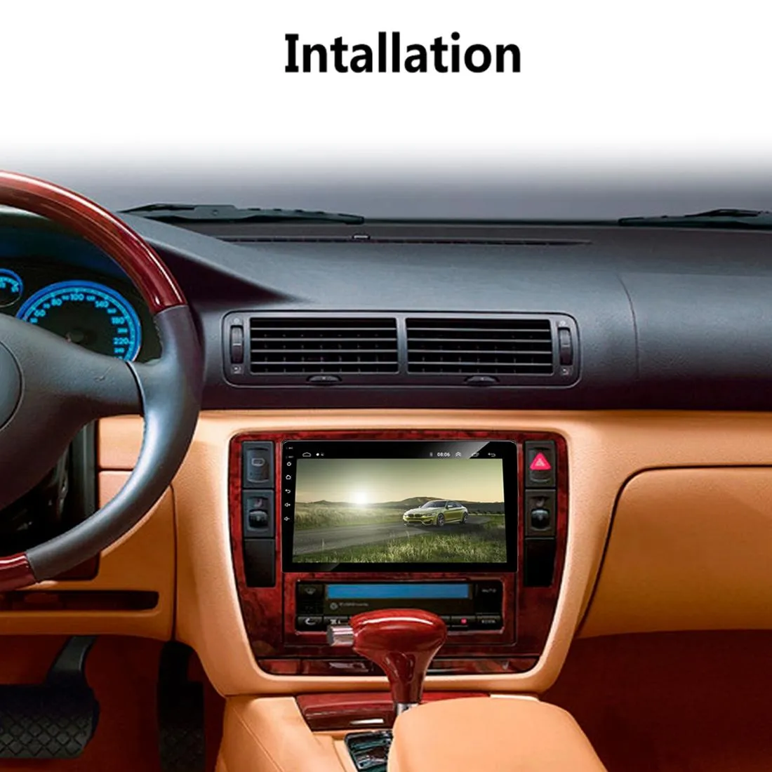 10.1 Inch Android 8.1 Car Mp5 Player - Fm Bluetooth Gps Tf Card