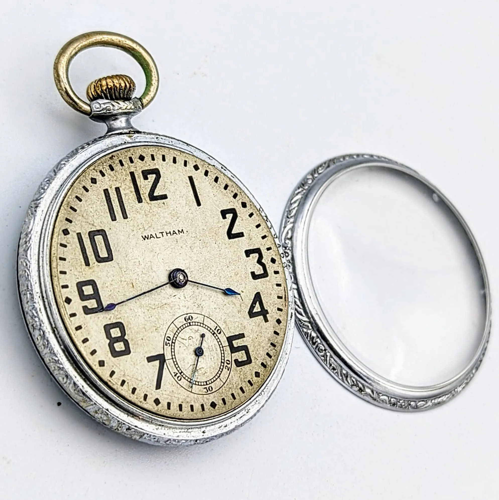 1904 Antique Waltham Pocket Watch Model 1899 Size 16s Grade 610 7 Jewels