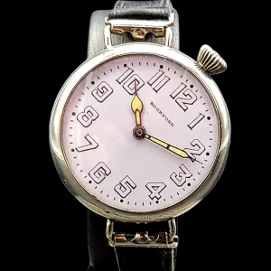 1910 ROCKFORD Trench Watch 15 Jewels Grade 164