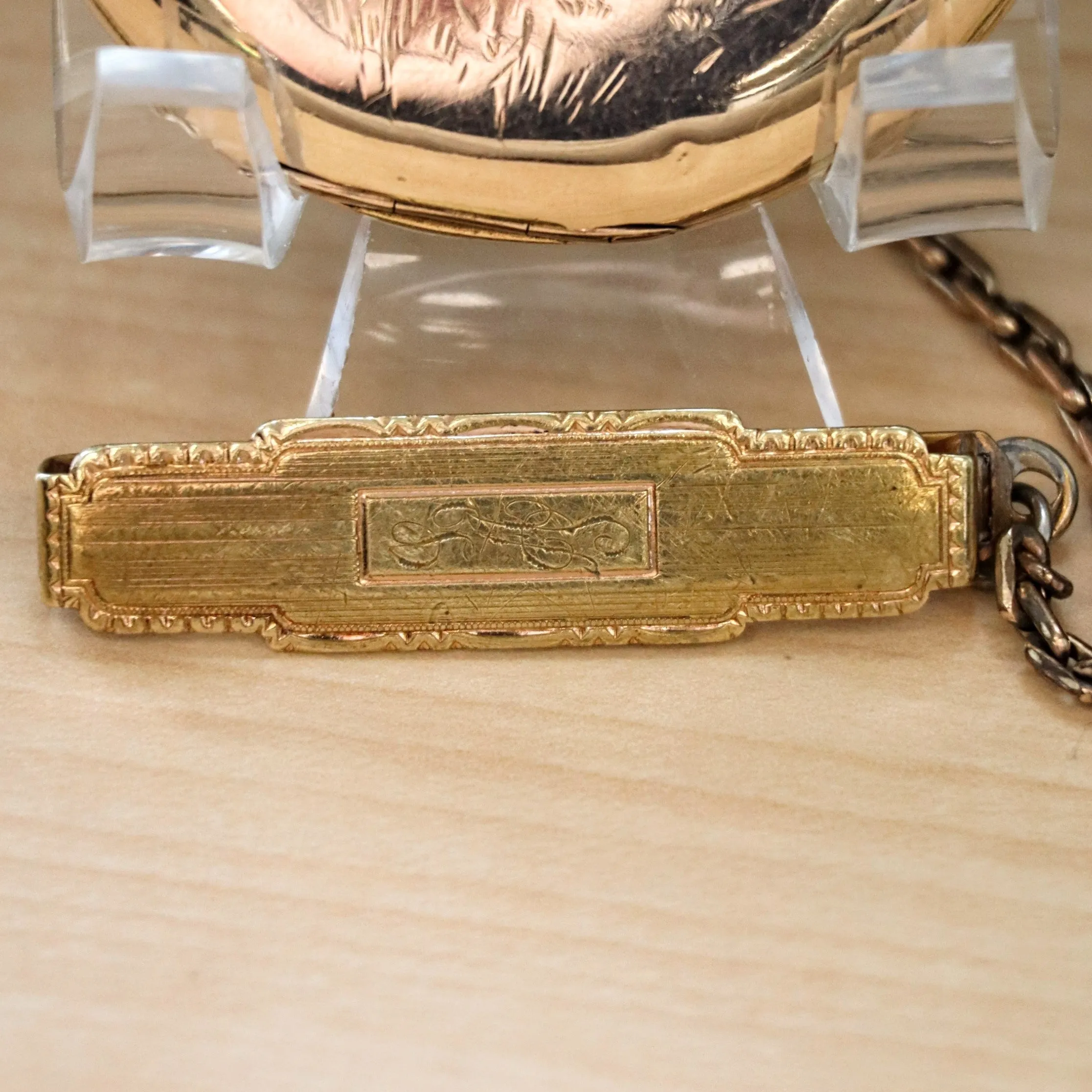 1912 BURLINGTON SPECIAL Pocket Watch 19J ADJs Grade 274 U.S.A. Hunter G.F. Case w/ Chain