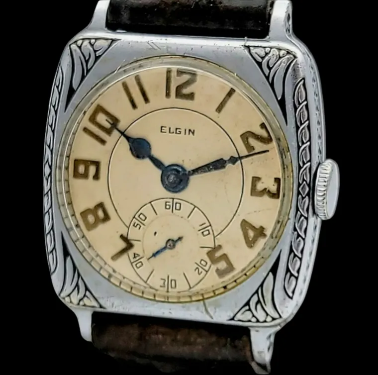 1928 ELGIN Art Deco Wristwatch Grade 430