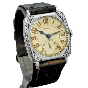 1928 ELGIN Art Deco Wristwatch Grade 430