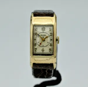 1934 ELGIN Doctor William Osler Watch 15 Jewels U.S.A. Made Wristwatch