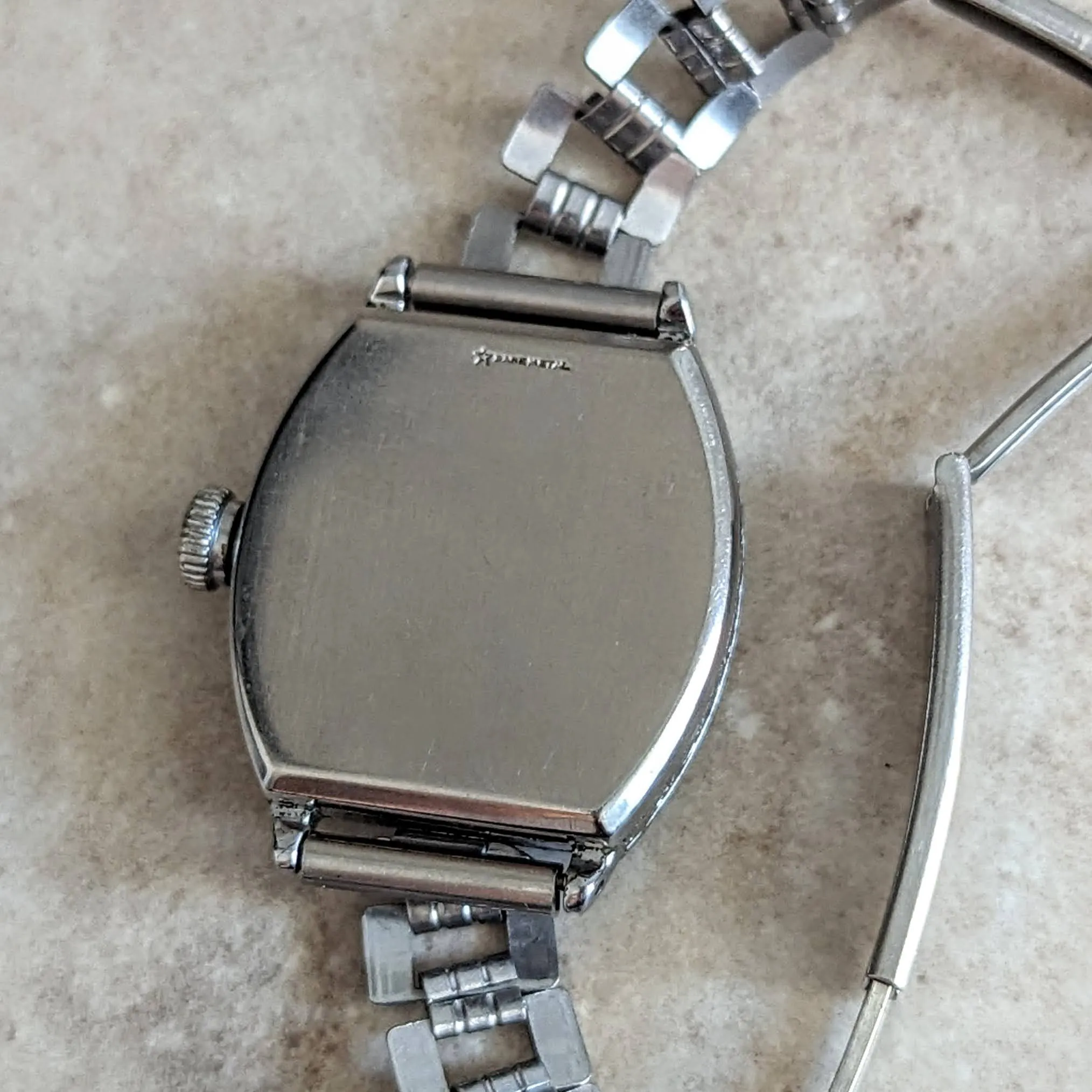 1935 Art Deco WALTHAM Wristwatch 15 Jewels Vintage U.S.A. Made Watch