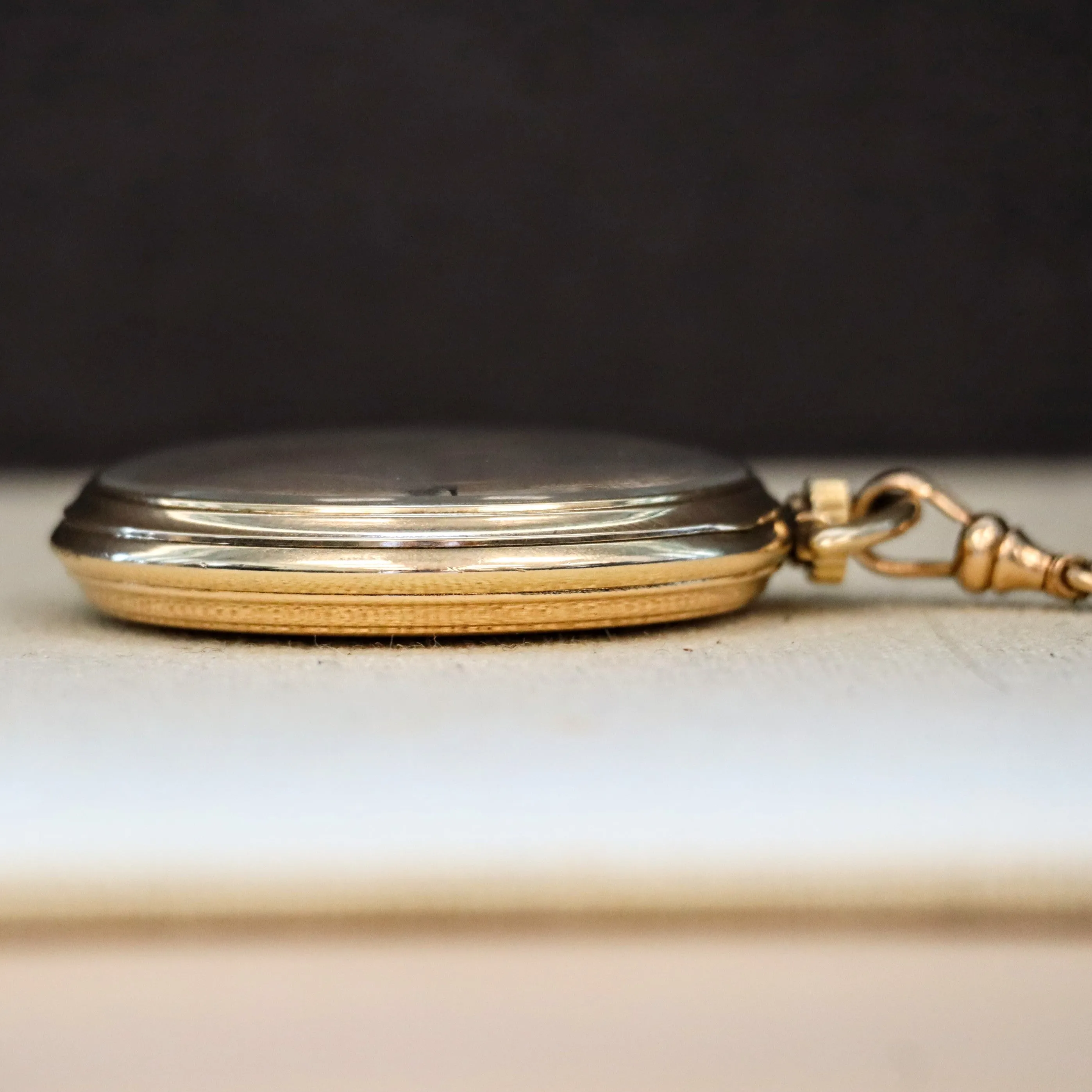 1936 WALTHAM Dress Pocket Watch 17 Jewels No. 1217 Openface 12s - In Original Display Box