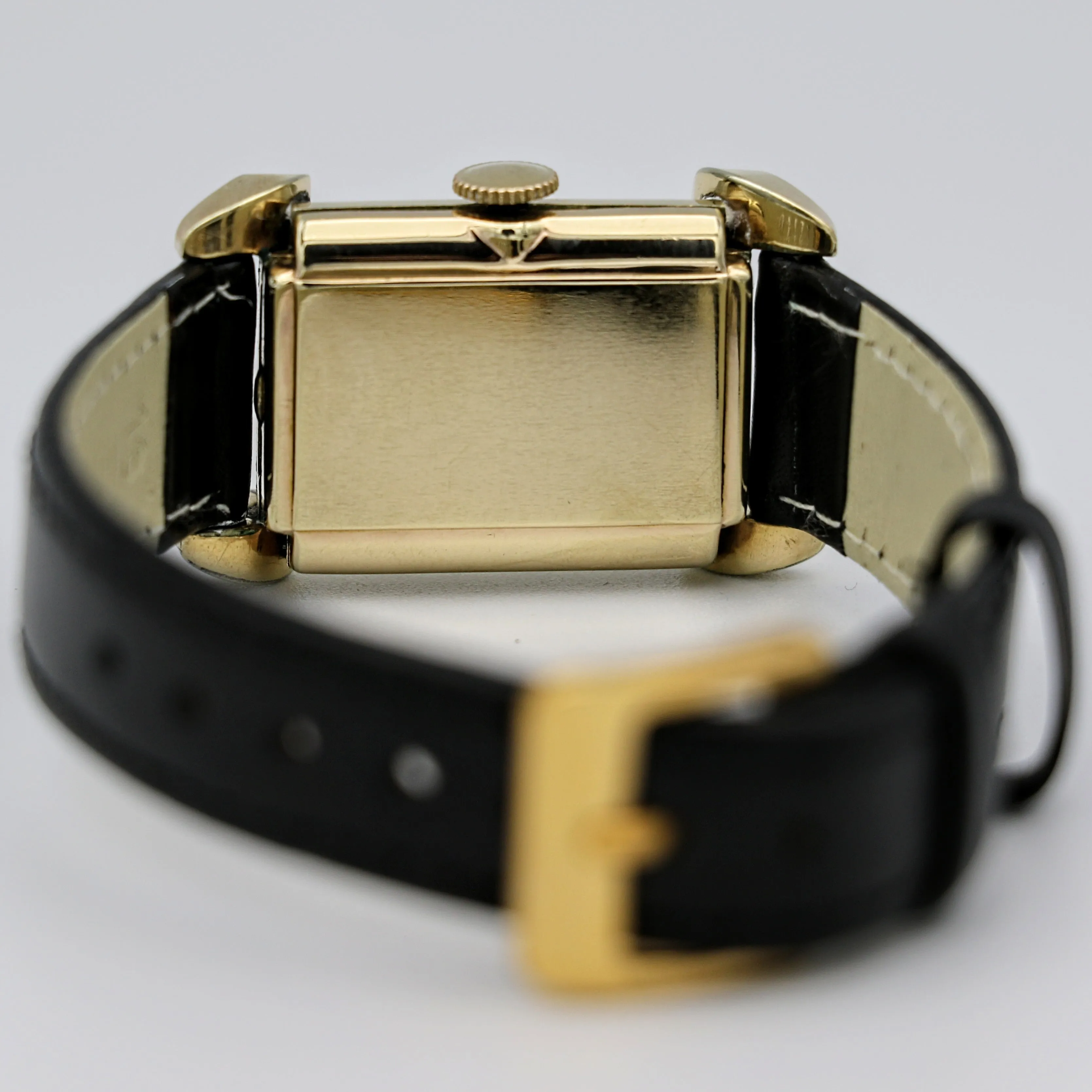1940 GRUEN Watch Fancy Lugs - Diamond Dial Vintage Manual Wristwatch - In BOX!