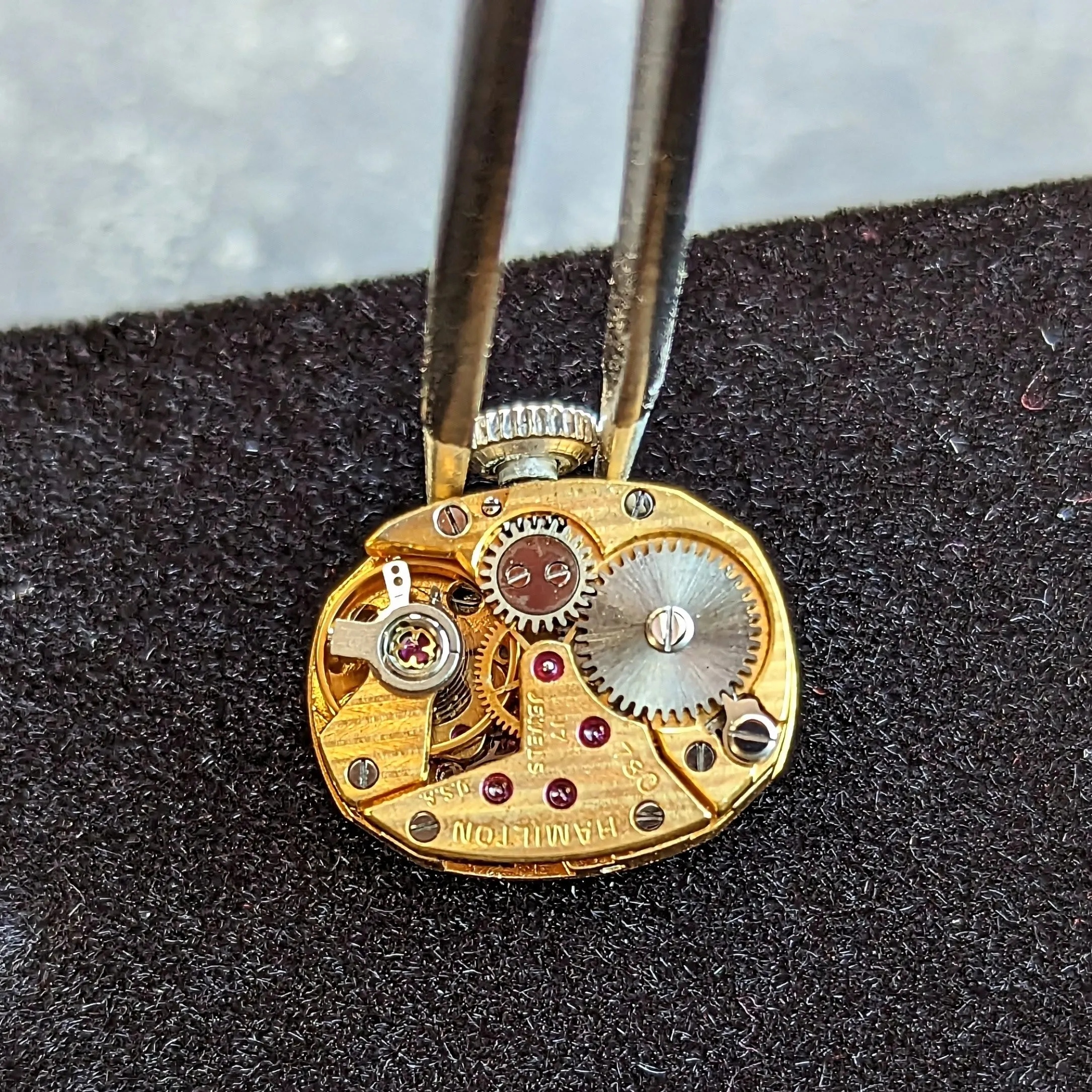 1940 Ladies' HAMILTON Wristwatch USA Caliber 780 17 Jewels 10K GF Watch