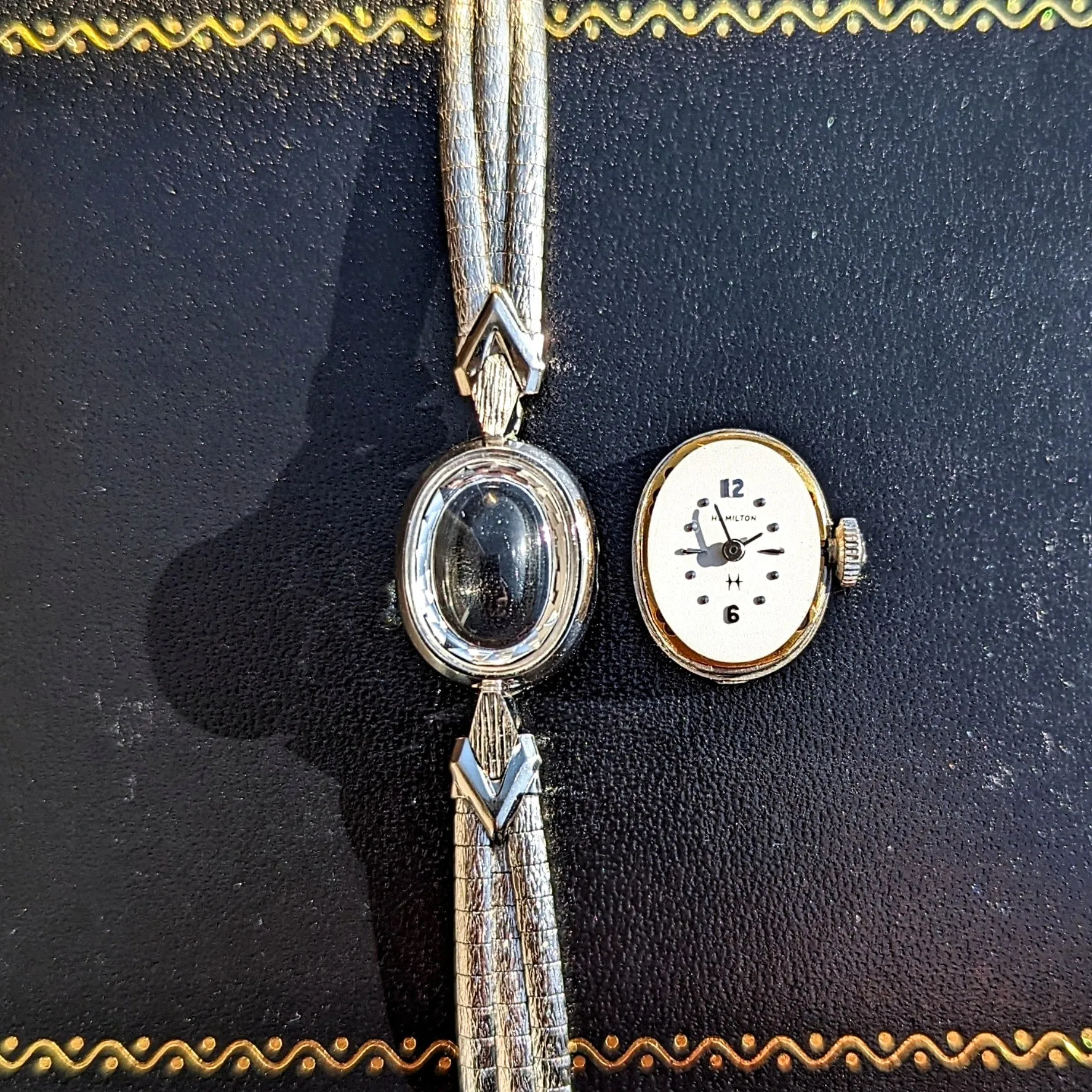 1940 Ladies' HAMILTON Wristwatch USA Caliber 780 17 Jewels 10K GF Watch