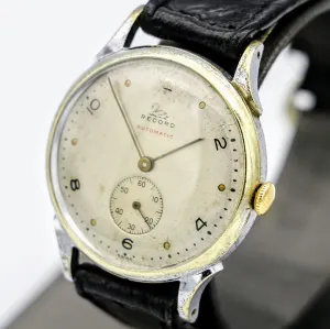 1940s RECORD Bumper Automatic Wristwatch Swiss Made Cal. 171 20 Jewels Watch