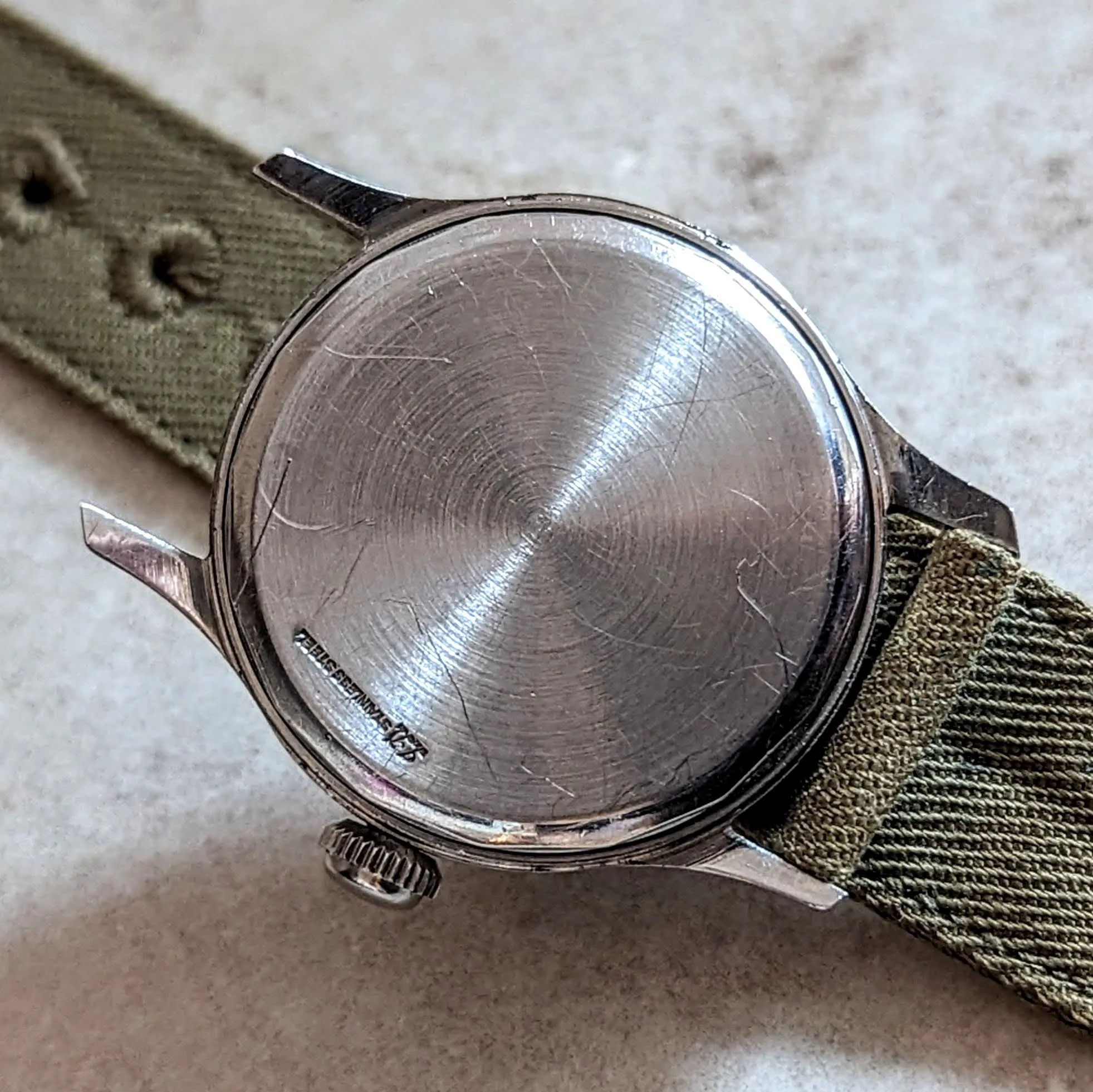 1945 ELGIN WWII Military Watch Ref. 6608 Grade 539 U.S.A. Service Watch