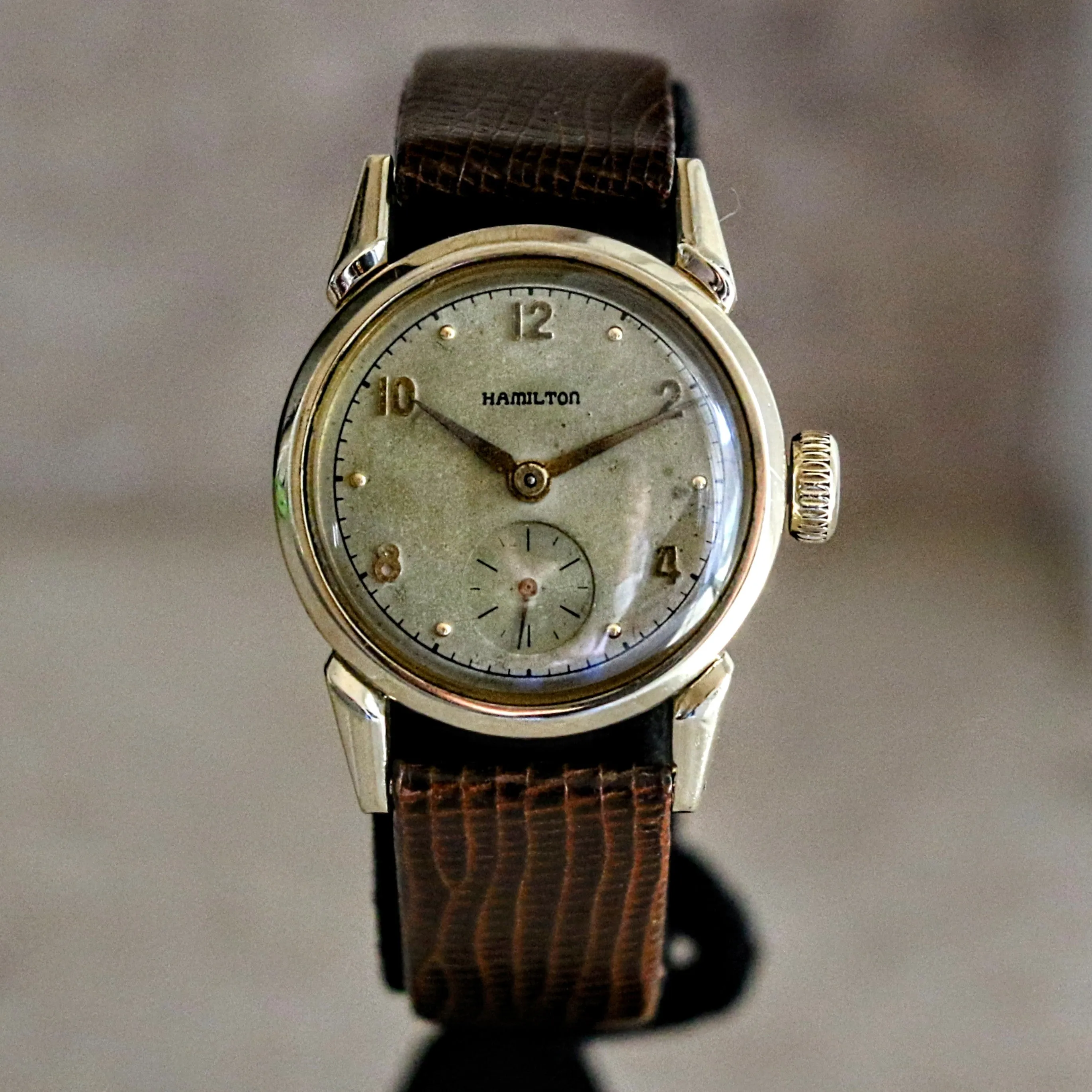 1948 HAMILTON Langdon Wristwatch “CLD” Weatherproof U.S.A. Caliber 747 17J Watch