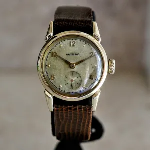 1948 HAMILTON Langdon Wristwatch “CLD” Weatherproof U.S.A. Caliber 747 17J Watch