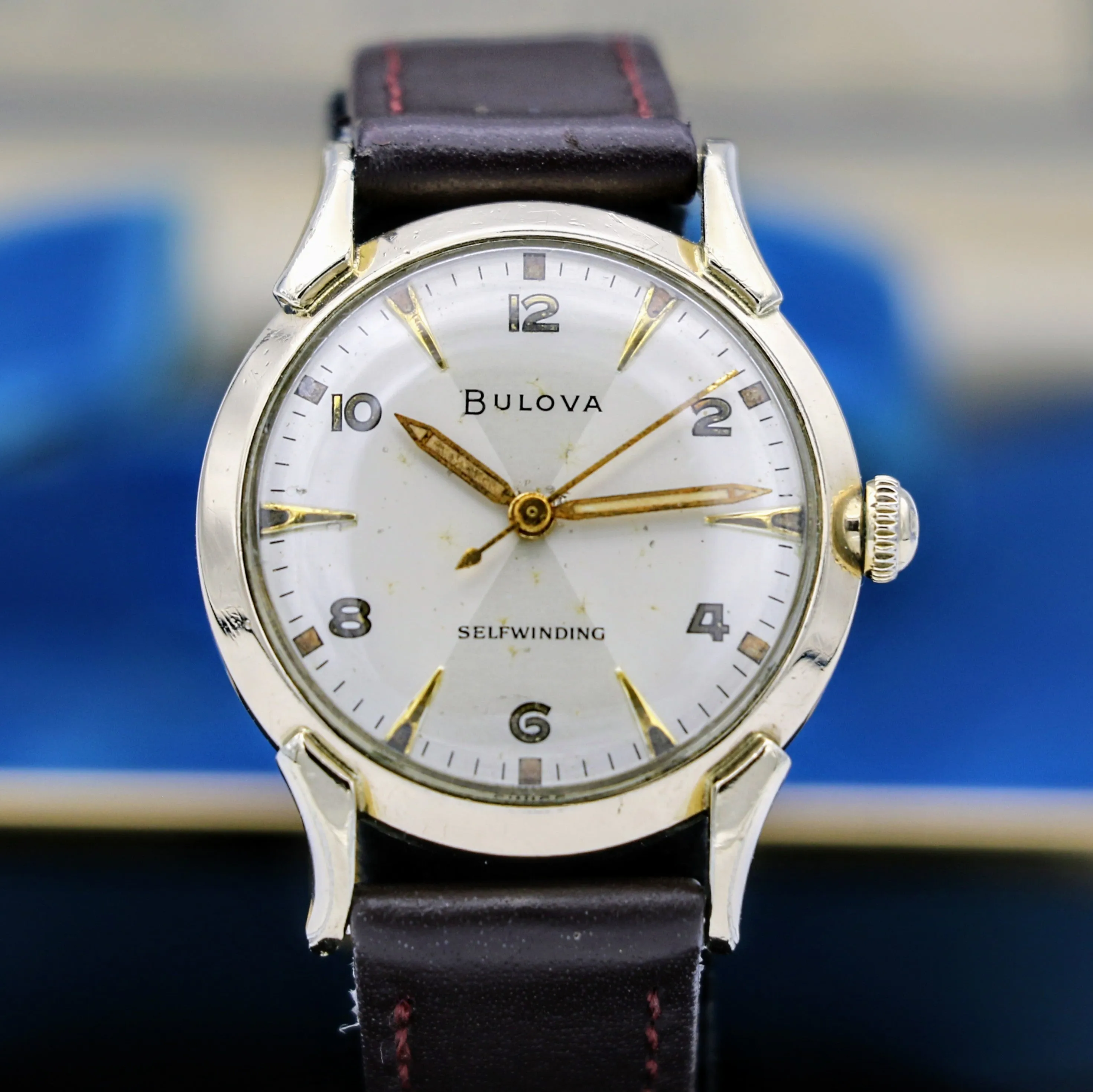 1958 BULOVA Royal Clipper Automatic Wristwatch Swiss Caliber 11ACAC 17 Jewels Watch