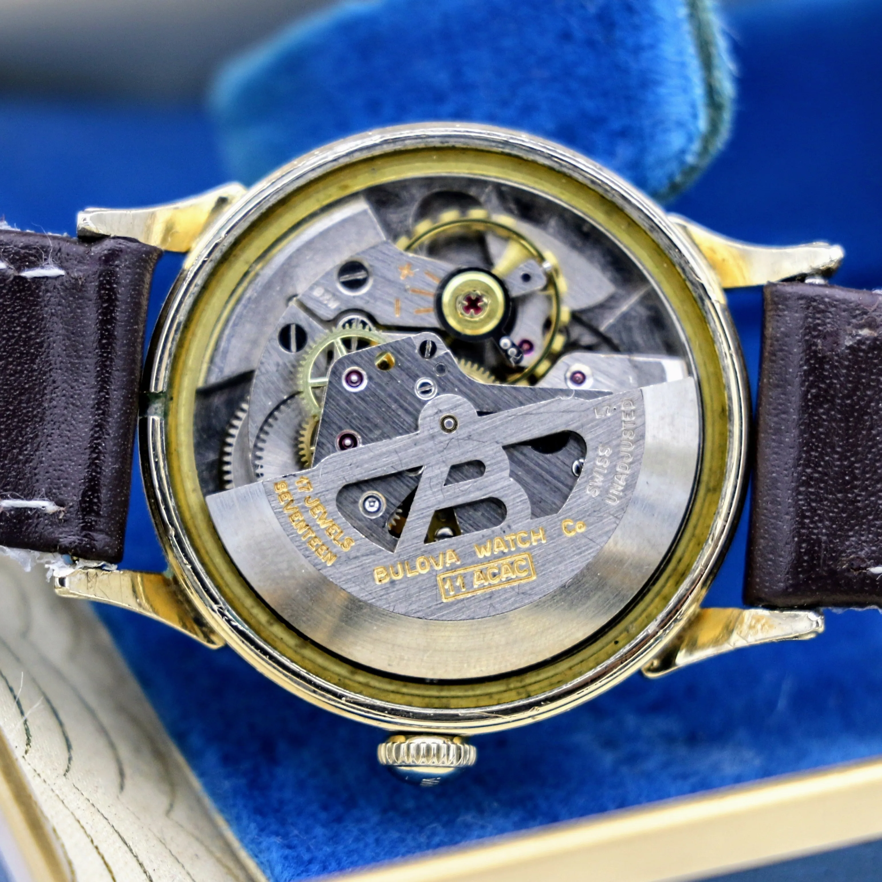 1958 BULOVA Royal Clipper Automatic Wristwatch Swiss Caliber 11ACAC 17 Jewels Watch
