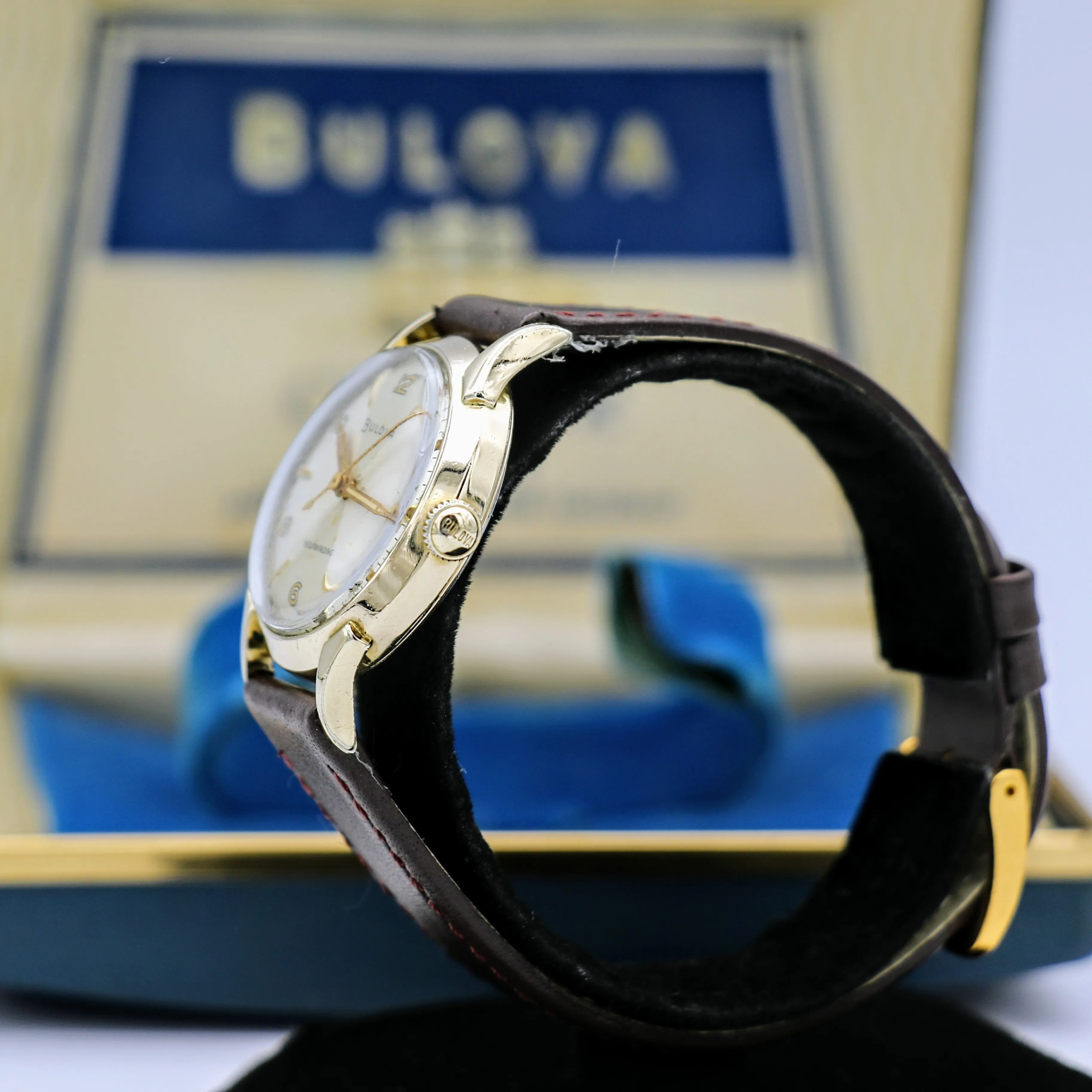 1958 BULOVA Royal Clipper Automatic Wristwatch Swiss Caliber 11ACAC 17 Jewels Watch