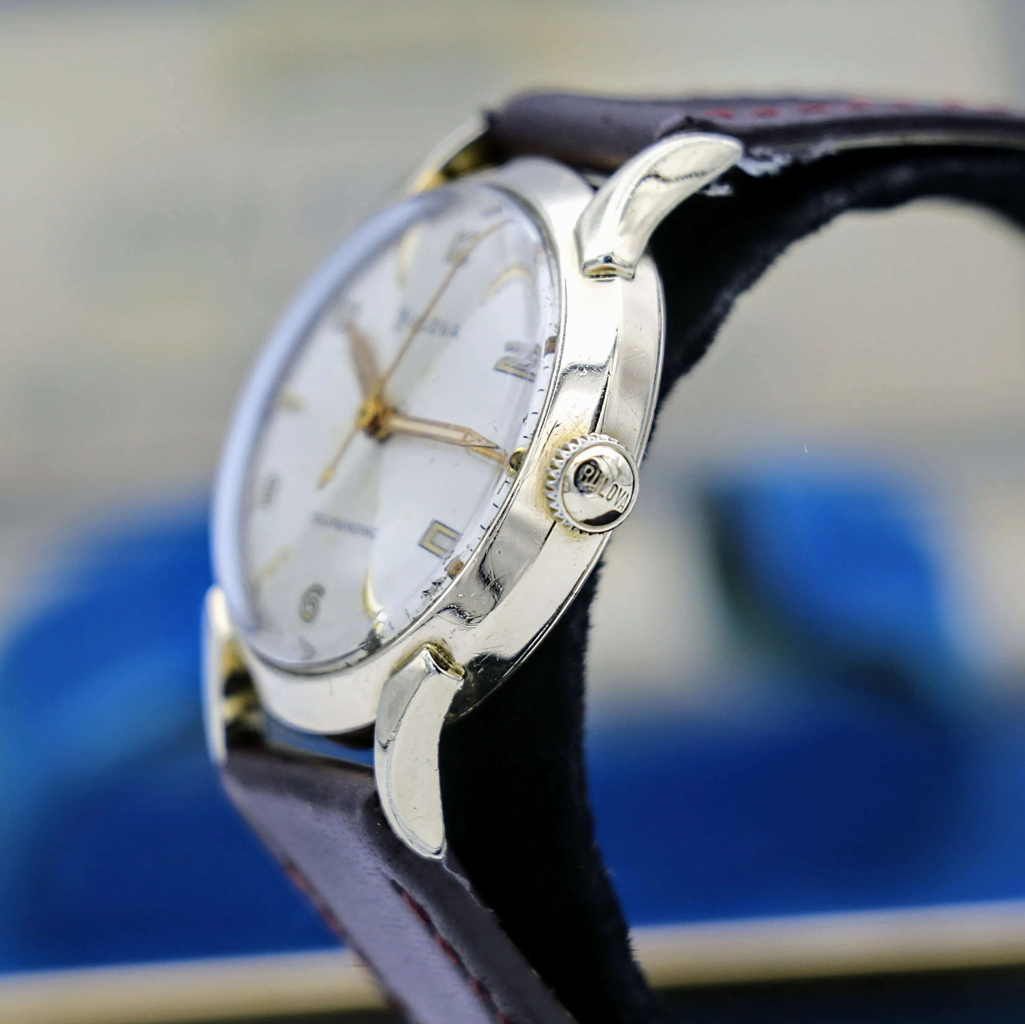 1958 BULOVA Royal Clipper Automatic Wristwatch Swiss Caliber 11ACAC 17 Jewels Watch