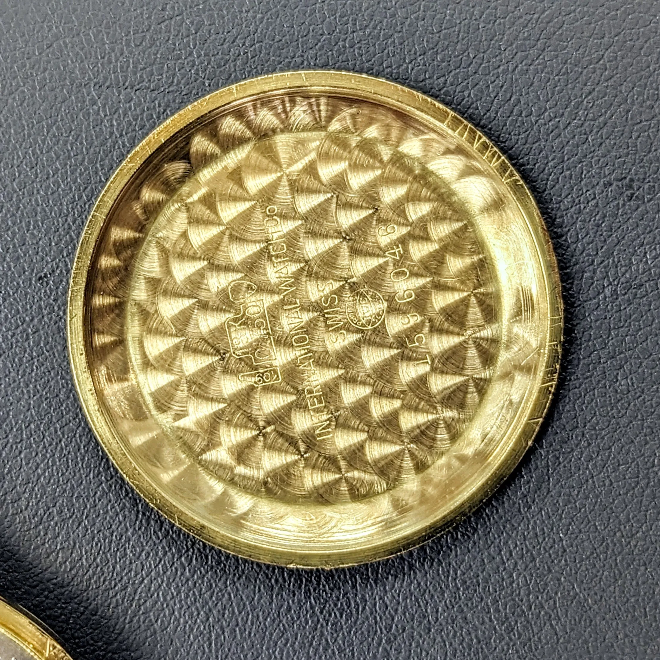 1960 International National Watch Co. 17 Jewels Cal. IWC 89 Wristwatch 18K GOLD