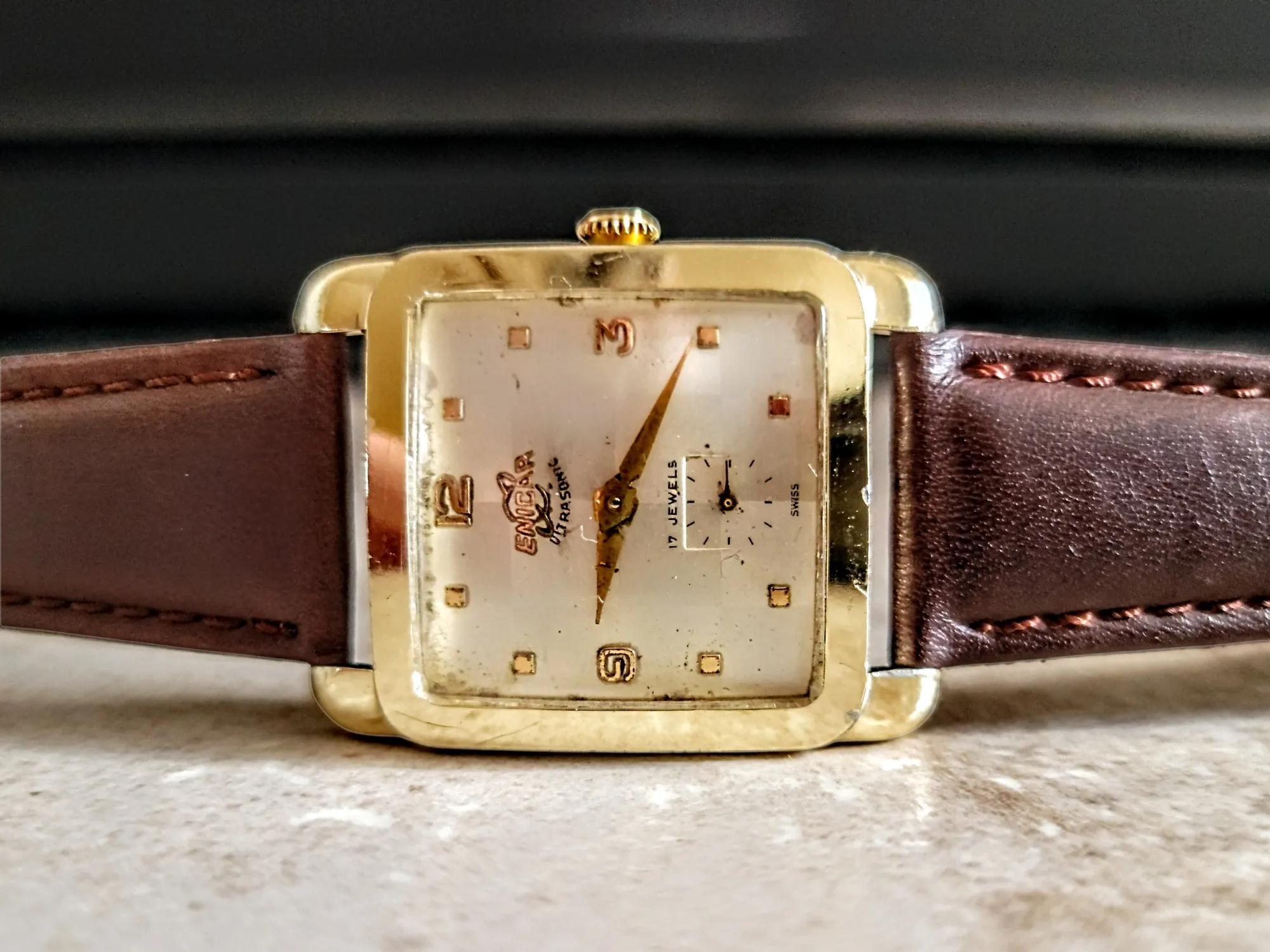 1960's ENICAR Ultrasonic Watch Cal. AR 1012 Swiss Made
