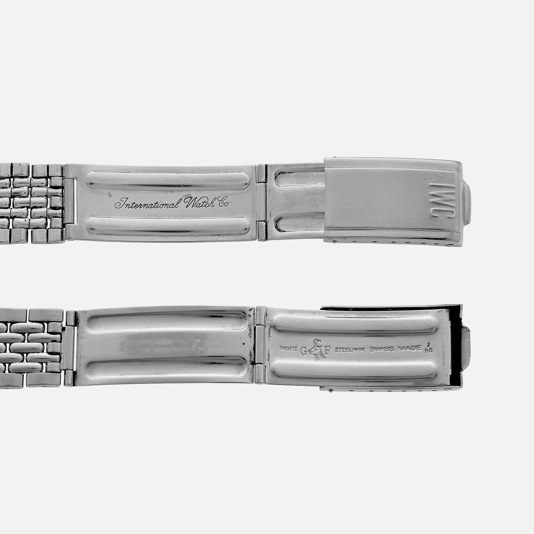 1960s IWC Automatic Dress Watch Ref. 648A On Gay Frères Bracelet