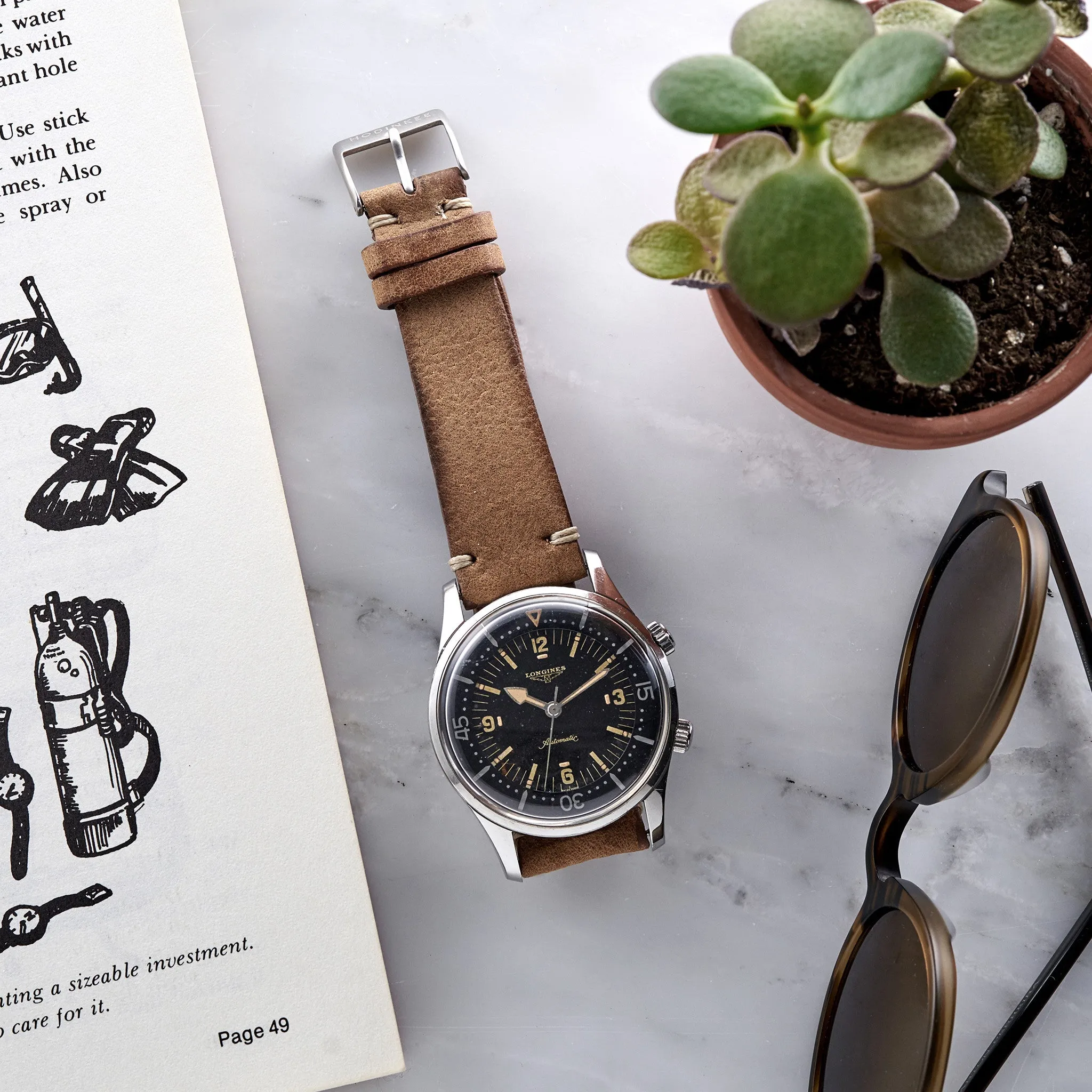 1960s Longines Diver Reference 7150-1