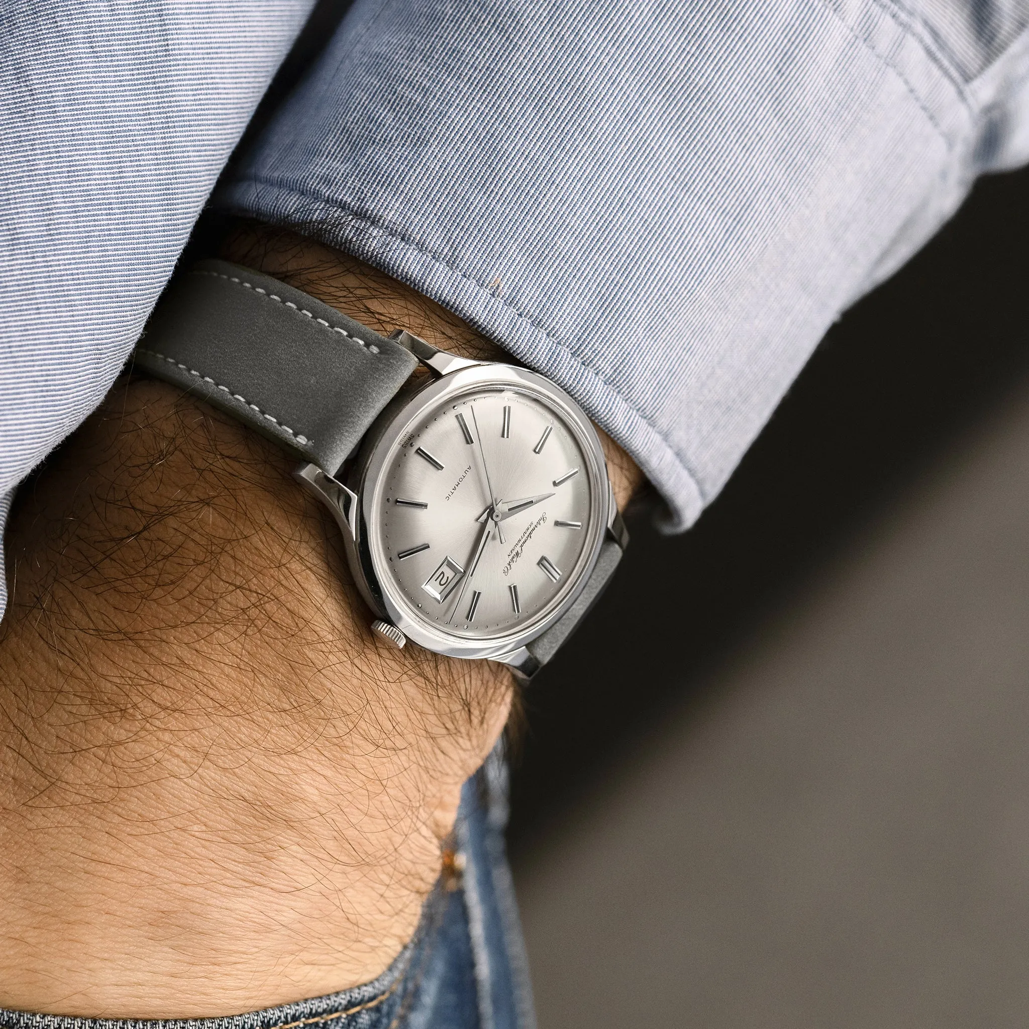 1966 IWC Automatic Date Dress Watch Ref. 847A