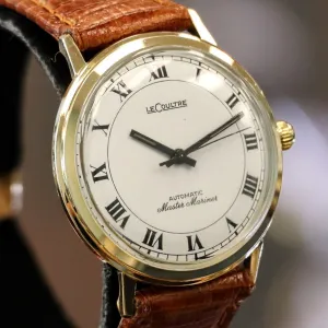1969 LeCoultre Automatic Watch Master Mariner 17 Jewels Cal. K882 Wristwatch