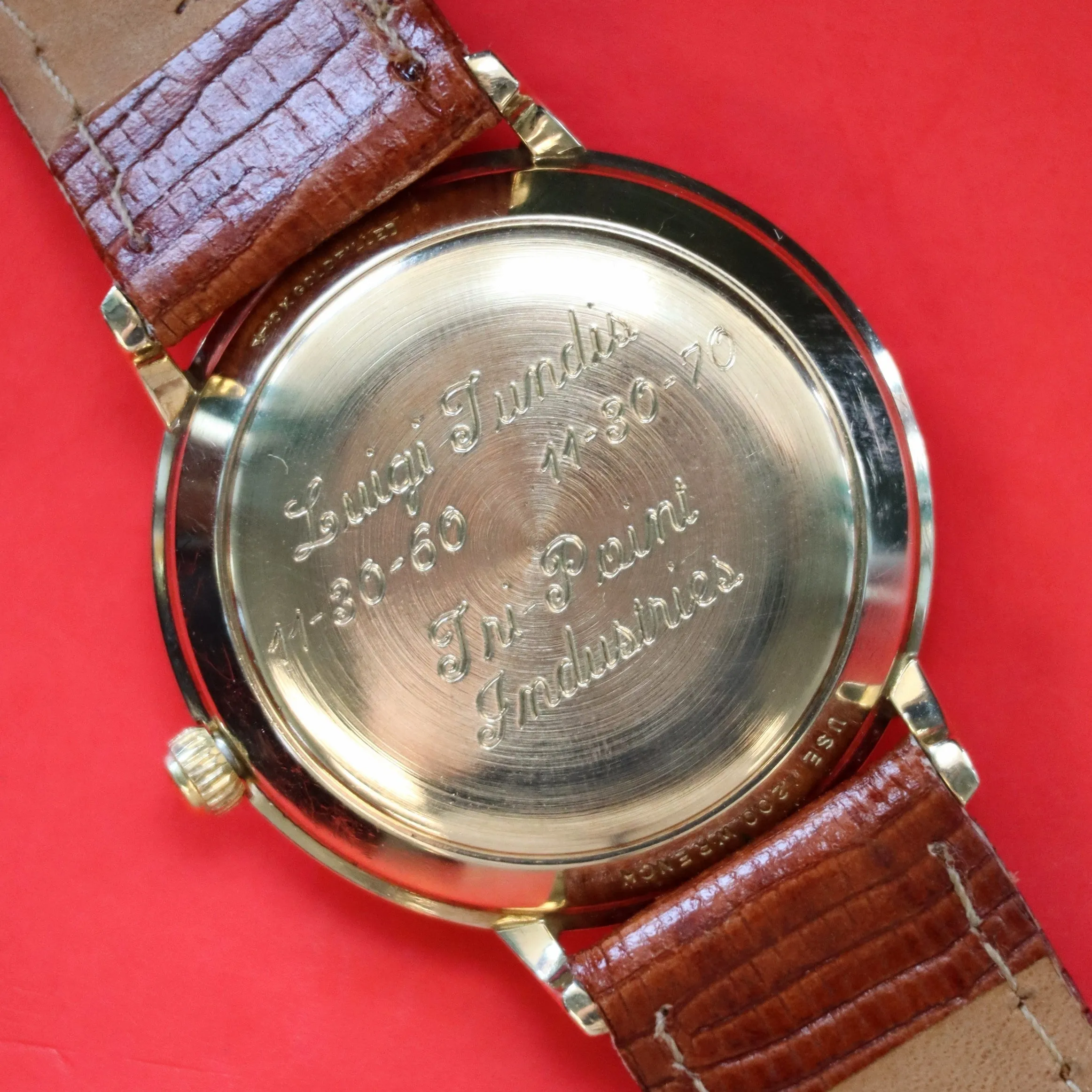 1969 LeCoultre Automatic Watch Master Mariner 17 Jewels Cal. K882 Wristwatch