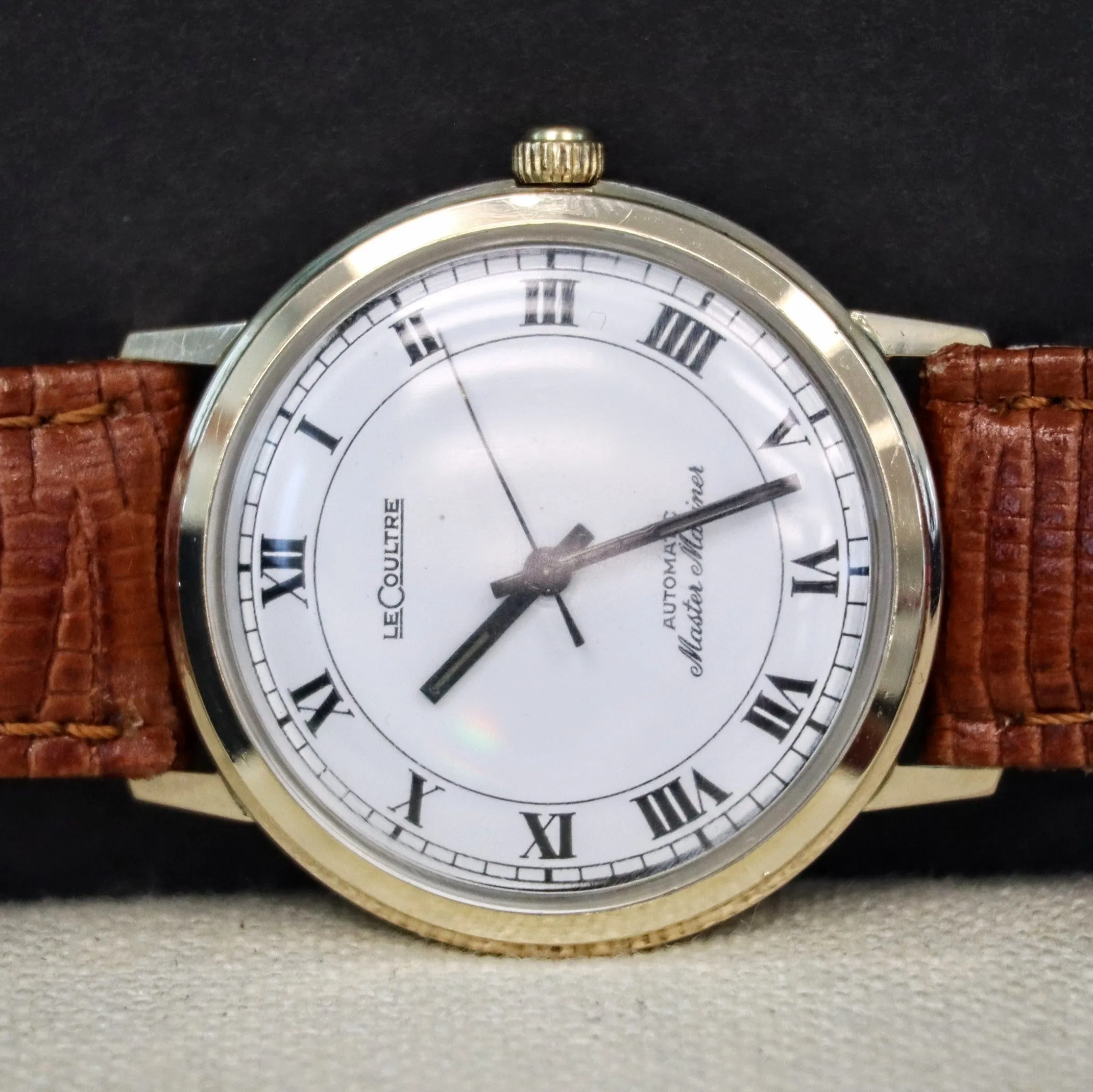 1969 LeCoultre Automatic Watch Master Mariner 17 Jewels Cal. K882 Wristwatch