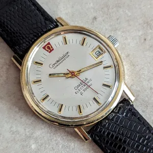 1972 OMEGA Electronic f300Hz Chronometer Watch Cal. 1250 Tuning Fork Vintage Wristwatch