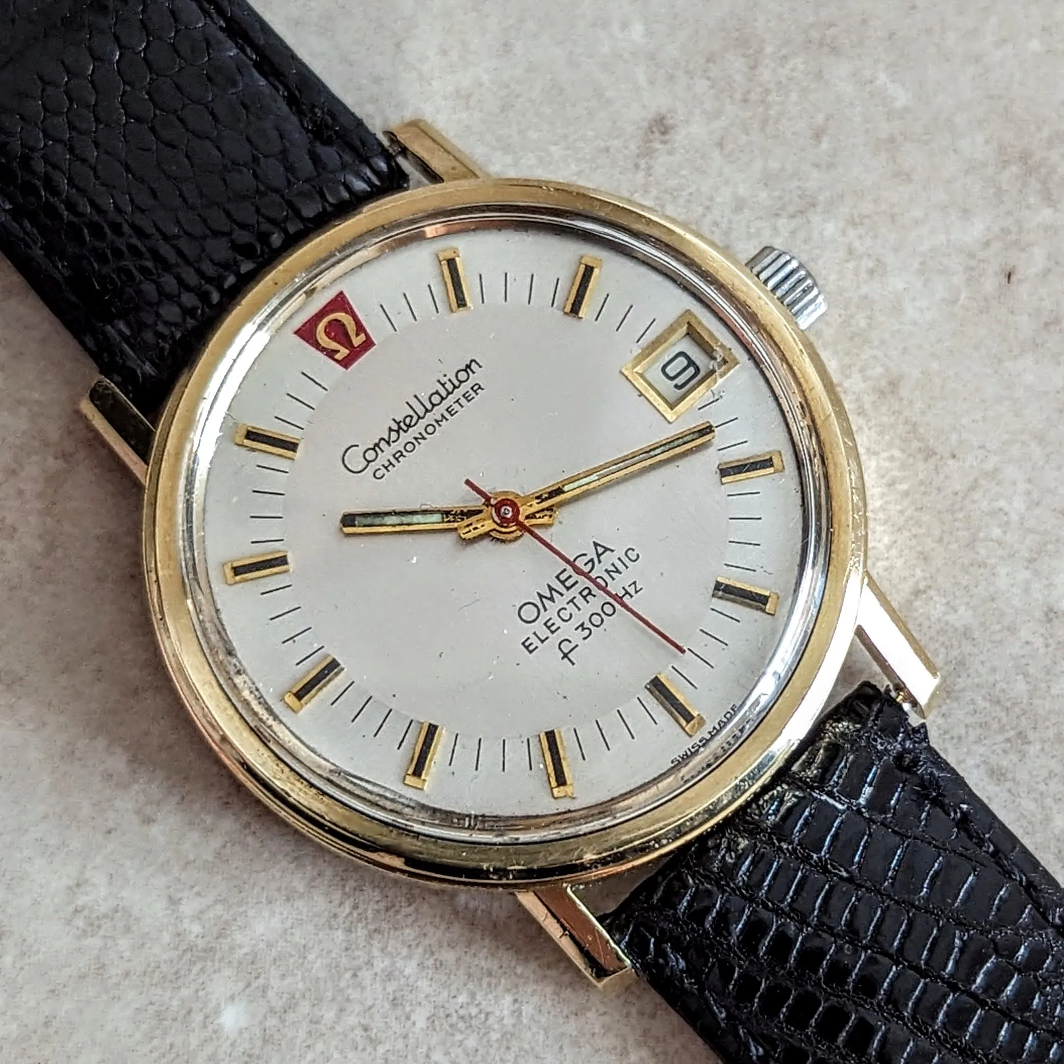 1972 OMEGA Electronic f300Hz Chronometer Watch Cal. 1250 Tuning Fork Vintage Wristwatch