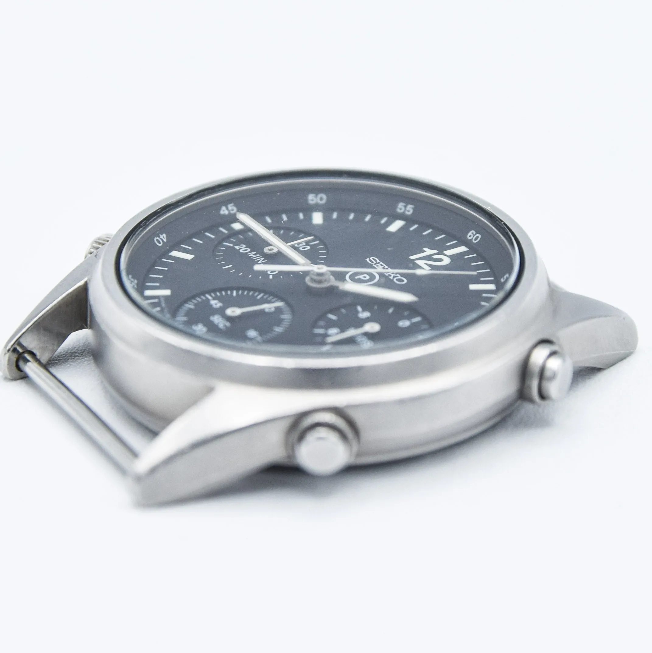 1984 Seiko 7A28-7120 RAF 6645-99 Generation 1 MOD Military 1st Issue Aircrew Chronograph Wristwatch