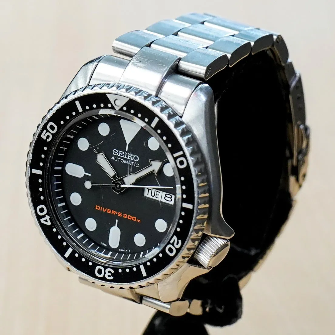 2017 SEIKO Automatic Scuba Diver's 200M Watch SKX007 17 Jewels Day/Date Wristwatch