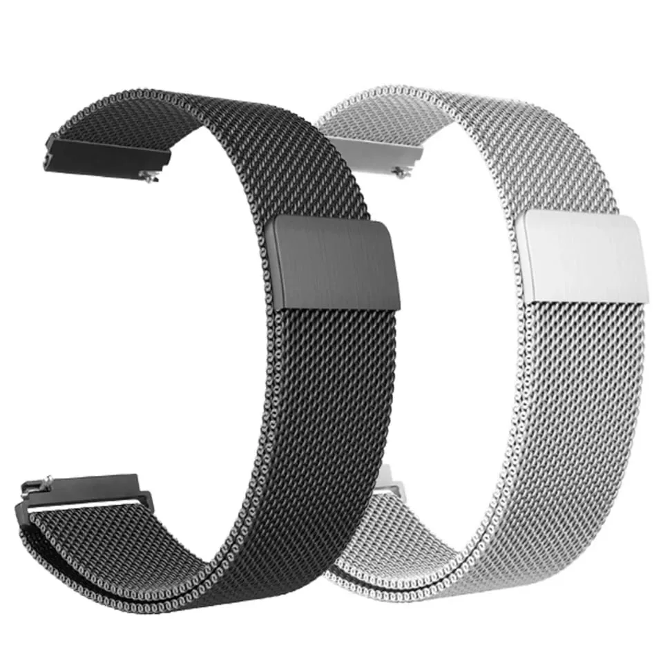 22mm MAGNETIC CHAIN STRAPS FOR AMAZFIT WATCH GTR 3 PRO, GTR 2, GTR 4, GTR 3 PRO, GTR 2 LITE, GTR, PACE