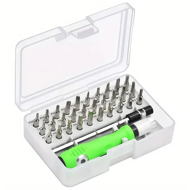 32-Piece Interchangeable Magnetic Screwdriver Set Fg-1