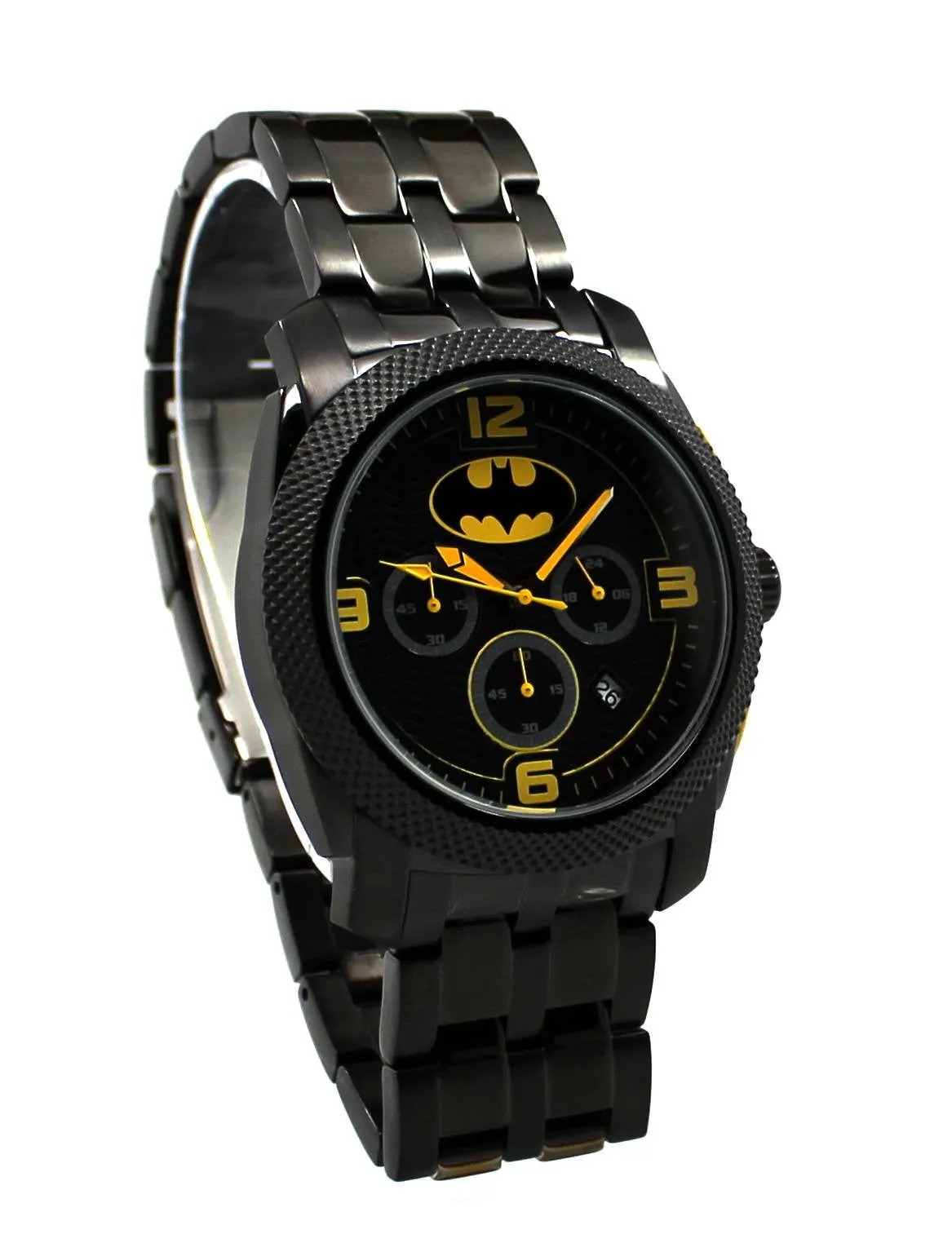 75 Years of Batman Black Chronograph Watch (BAT8049)