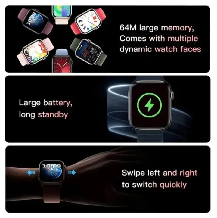 9 Pro Smart Watch (GOLD)