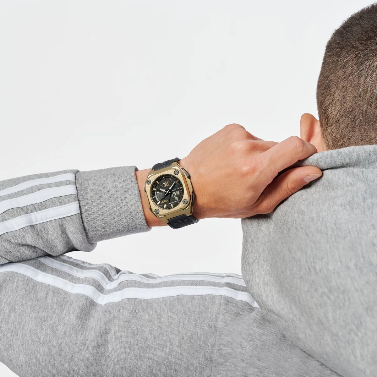 Adidas Originals Black Dial Unisex Ani-Digi Watch - AOFH23501