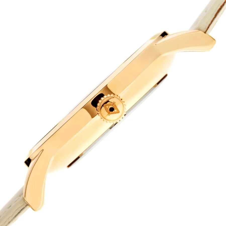 Akribos Xxiv Diamond Gold Dial Ladies Watch AK1047WT