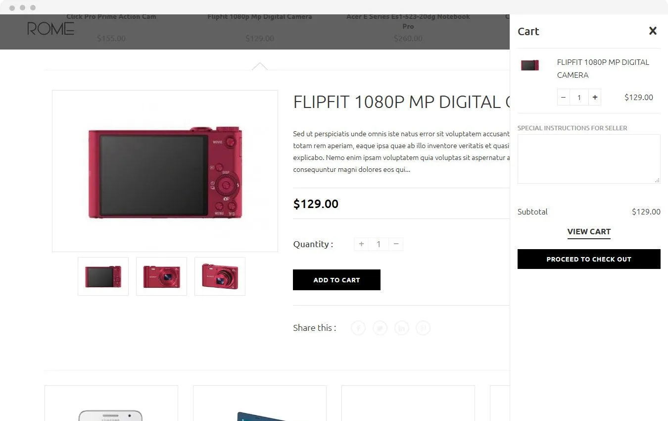 Appliances Shopify Theme - Rome