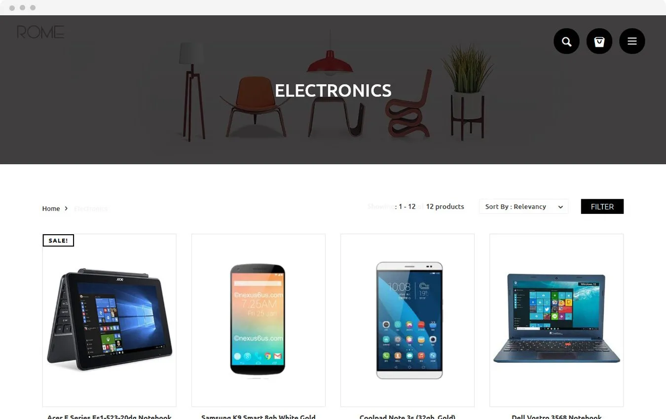 Appliances Shopify Theme - Rome