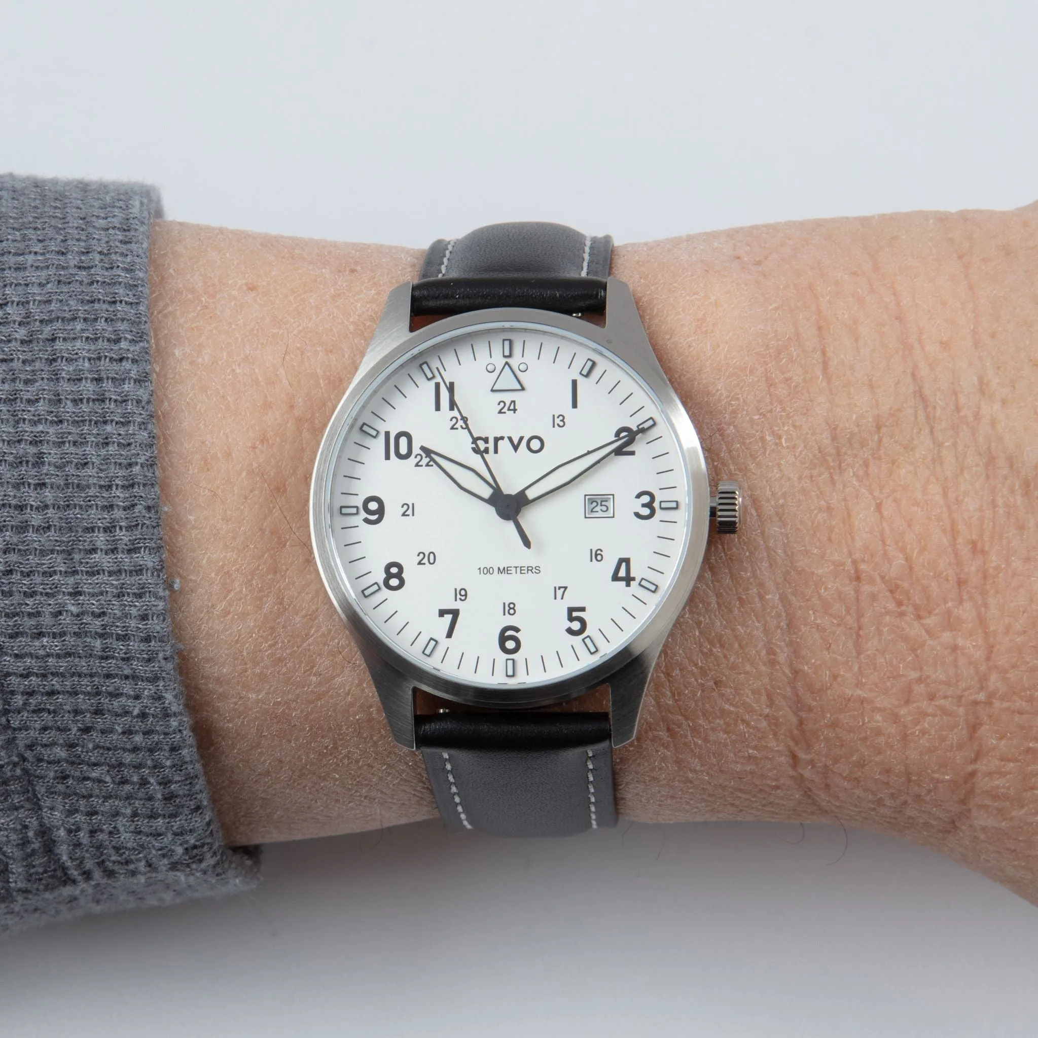 Arvo Rove Field Watch - Moon White by Arvo