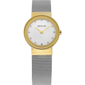 Bering Ladies Classic Watch With A Stainless Steel Mesh Bracelet