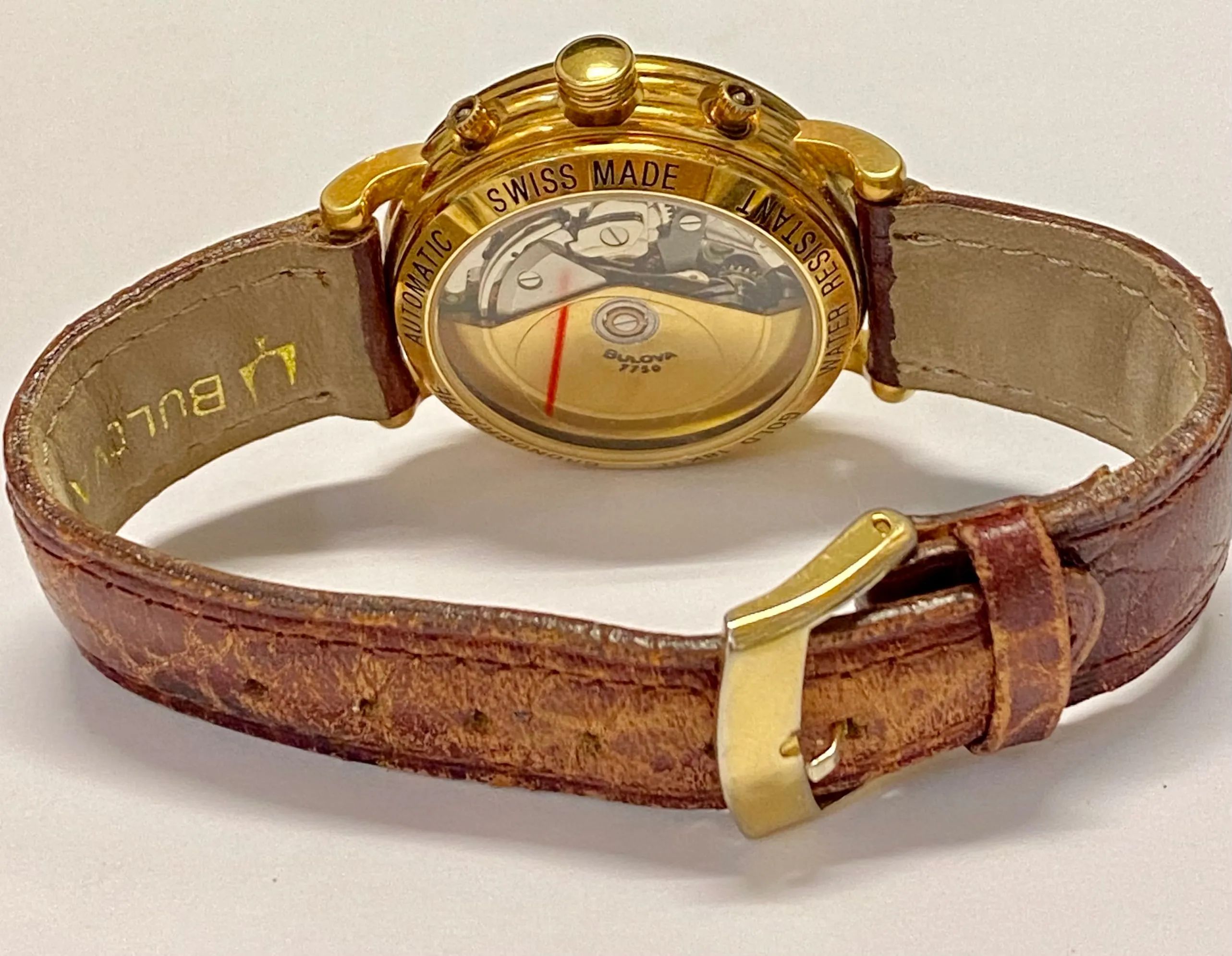 BULOVA Vintage 1980's Automatic Chronograph Men's Wristwatch - $20K APR w/ COA!!