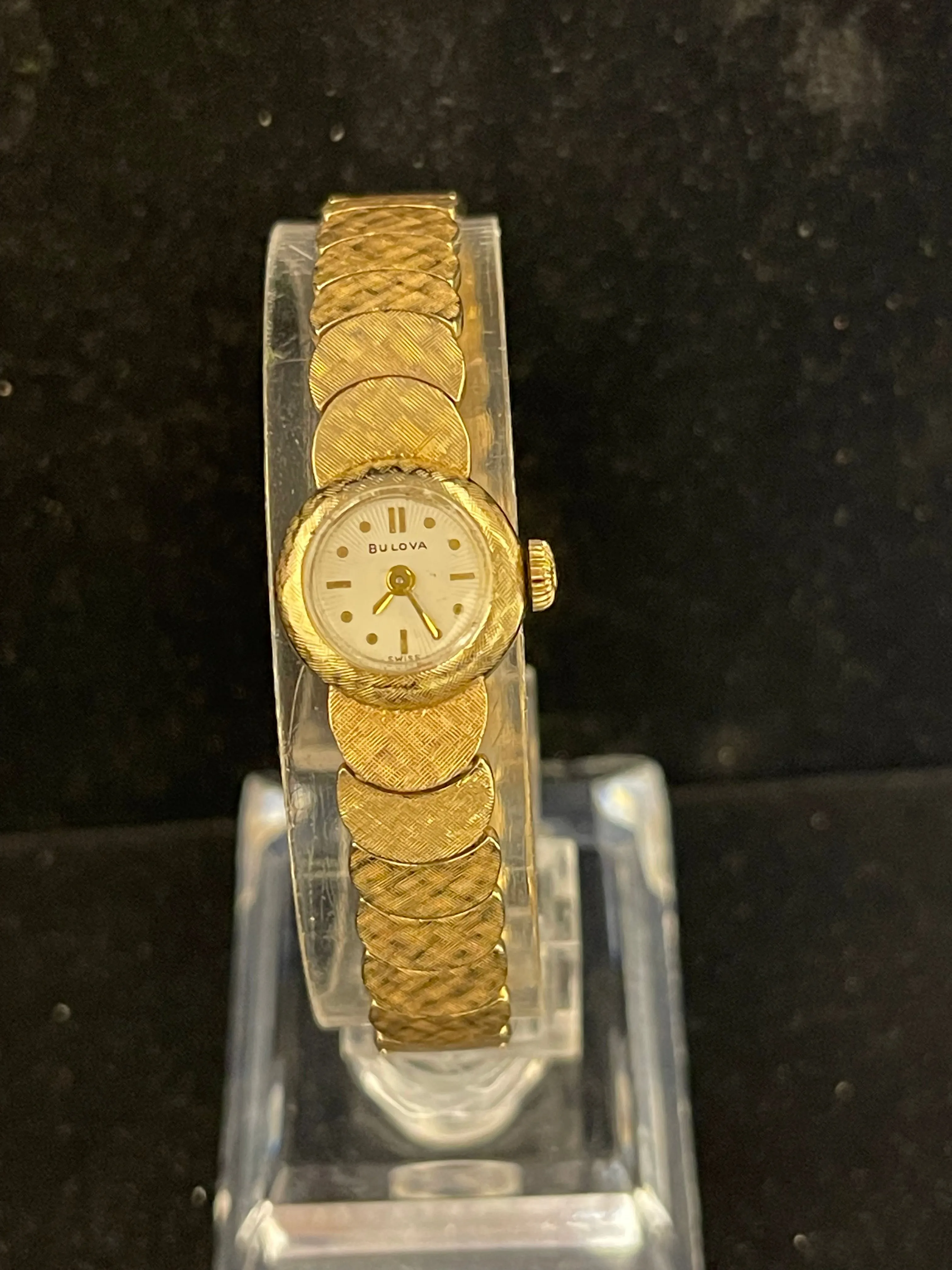 Bulova Vintage C.1930s Florentine Design Solid YG Ladies Watch  - $16K APR w/COA