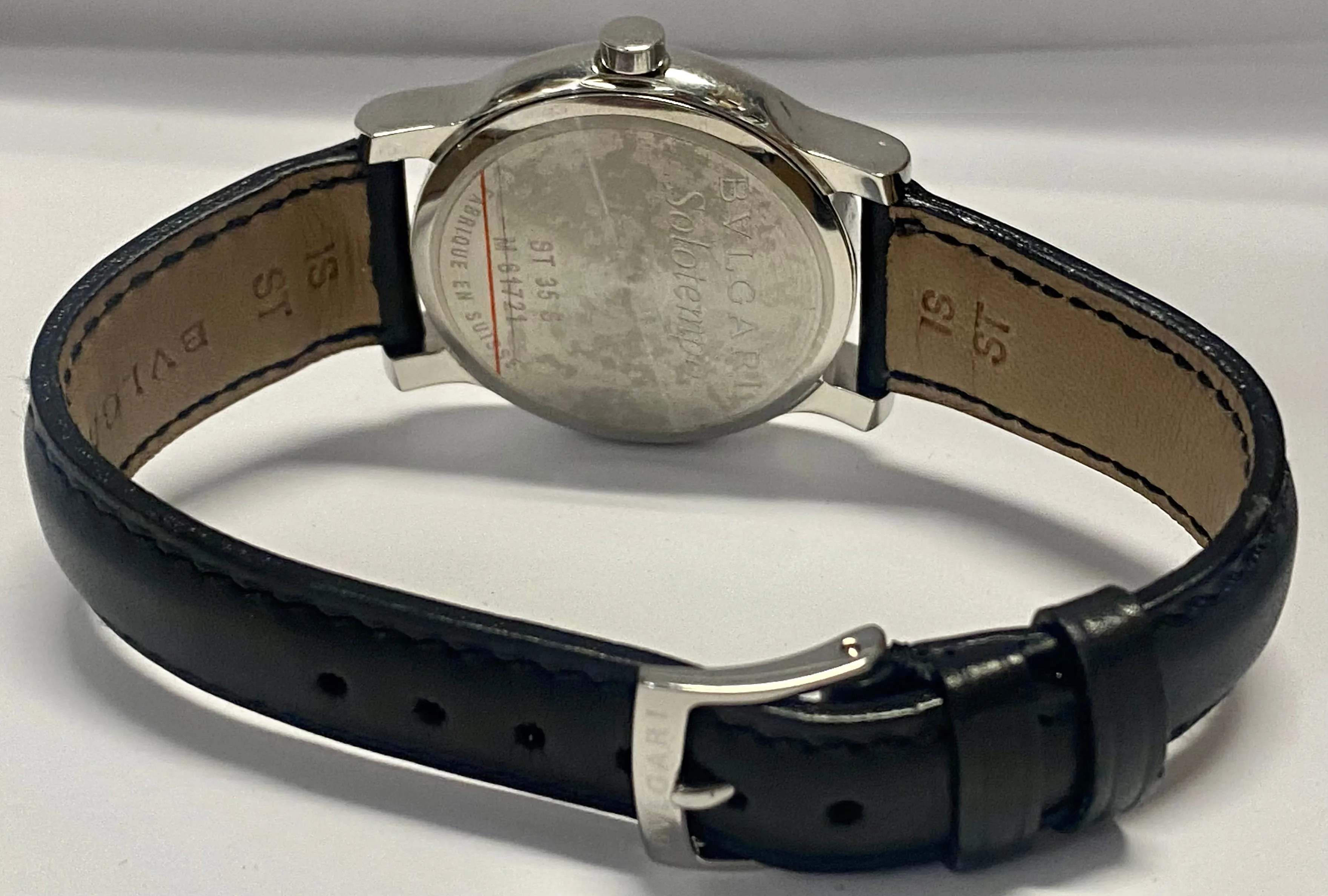 BVLGARI Exclusive Team Solo Tempo Men's Watch w/ Date Feature - $6K APR w/ COA!!