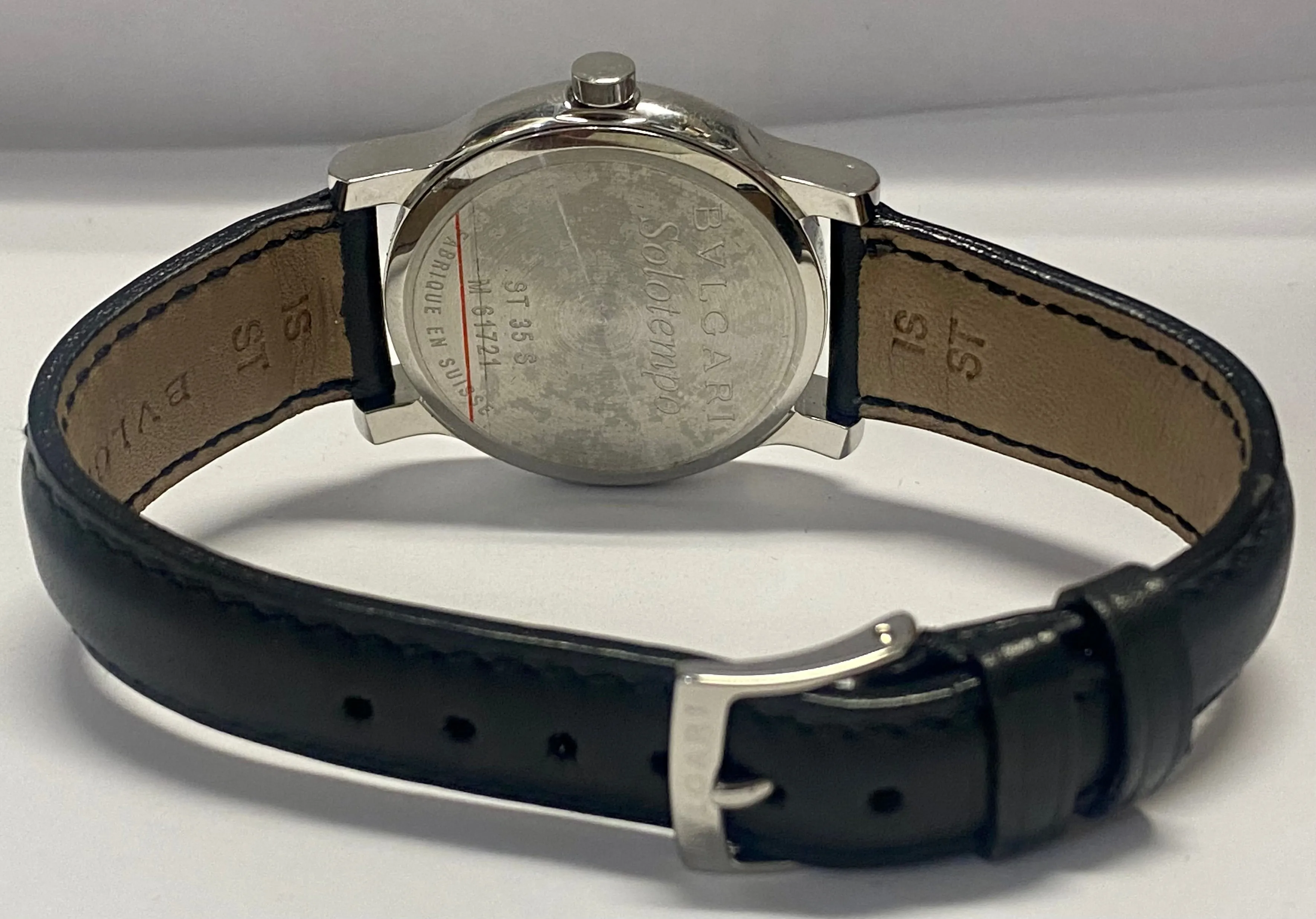BVLGARI Exclusive Team Solo Tempo Men's Watch w/ Date Feature - $6K APR w/ COA!!