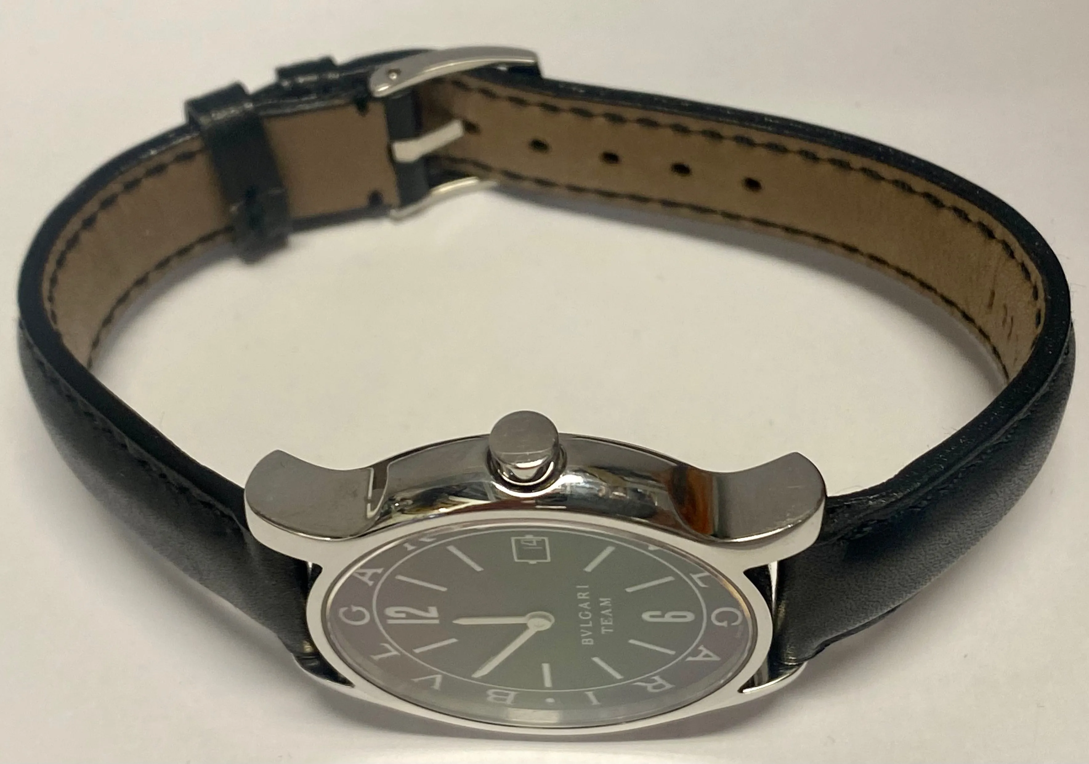 BVLGARI Exclusive Team Solo Tempo Men's Watch w/ Date Feature - $6K APR w/ COA!!