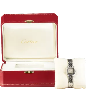 Cartier Panthère De Cartier Mini Steel Ladies Watch In Box