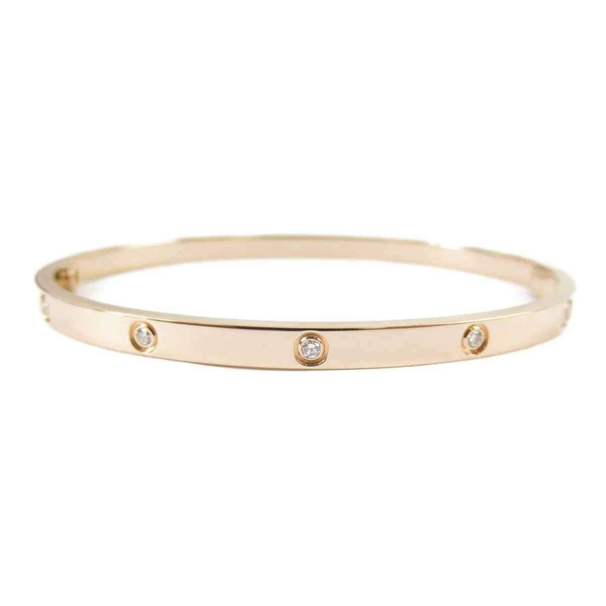 Cartier PM Love Bracelet 10 Diamonds, 17