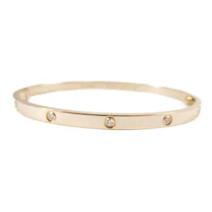 Cartier PM Love Bracelet 10 Diamonds, 17